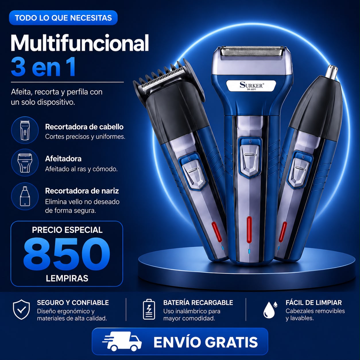 Maquina 3 en 1